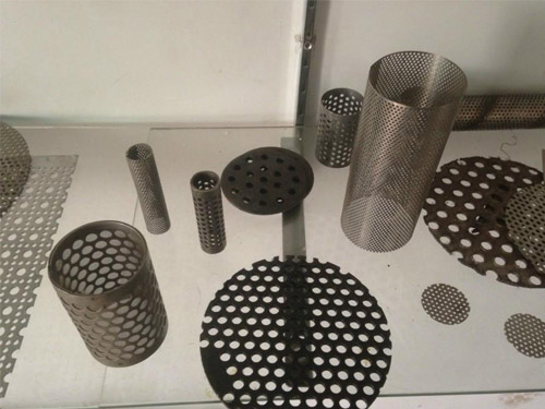 冲孔网制作成的各种过滤产品