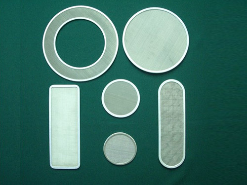 不锈钢网制作而成的各种过滤片产品